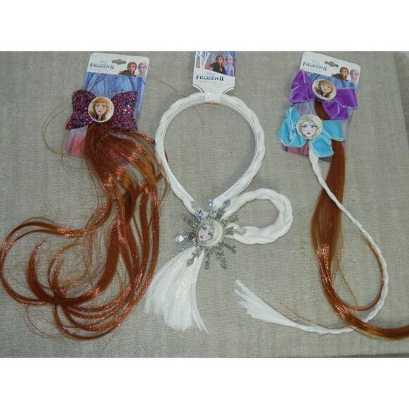 Disney FROZEN ADVENTURE‎ Book & Ornament Coloring Book Hair Extension Gift Set - Picture 9 of 12
